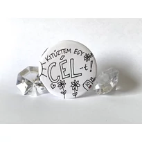 Hűtőmágnes: Kitűztem egy CÉL-t!