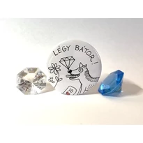 Hűtőmágnes: Légy bátor!