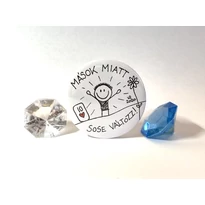 Kitűző: Mások miatt sose változz! (fiús)