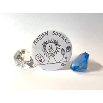 Hűtőmágnes: Minden sikerül - oroszlán