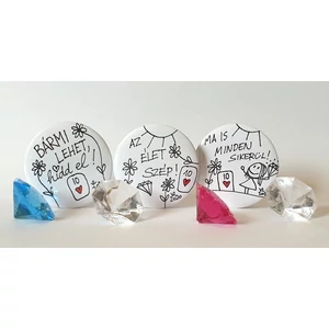 Kitűző szett: Motiváló hármas csomag