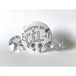 Hűtőmágnes: Kitűztem egy CÉL-t!