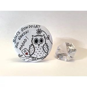 Hűtőmágnes: Bölcs dolog jól érezni magad