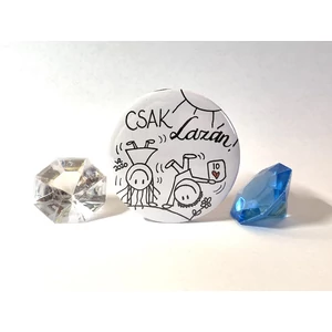 Hűtőmágnes: Csak lazán!