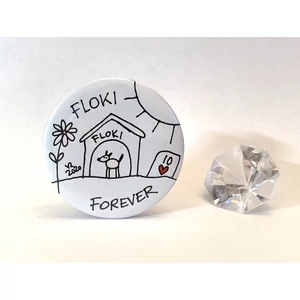 Hűtőmágnes: Floki forever!