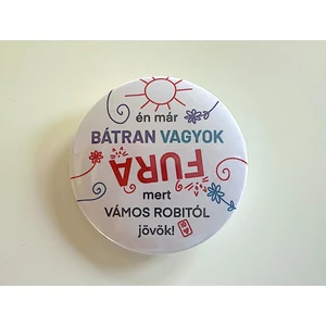 Bátran vagyok FURA kitűző