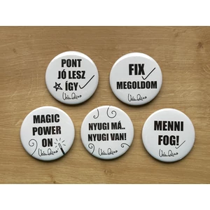 Kitűző szett: Menni fog! csomag