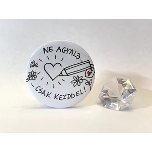 Hűtőmágnes: Ne agyalj, kezdd el!