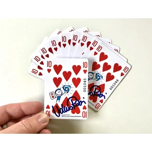 ❤️10-es kártya csomag 10 db - üres hátlappal