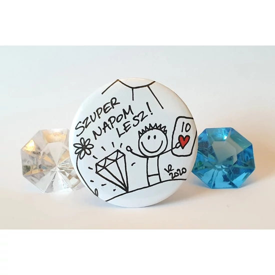 Hűtőmágnes: Szuper napom lesz!