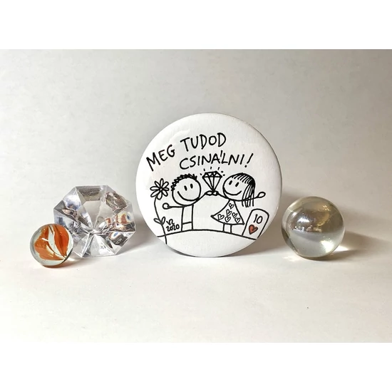 Hűtőmágnes: Meg tudod csinálni!