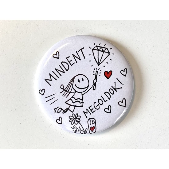 Hűtőmágnes: Mindent megoldok!