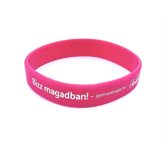 Bízz magadban! rózsaszín varázskarkötő