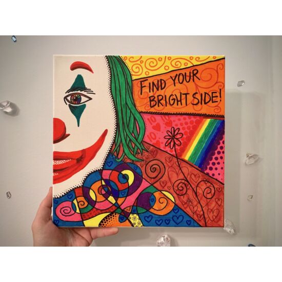 Vászonkép: Joker - Find Your Bright Side