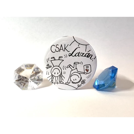 Hűtőmágnes: Csak lazán!