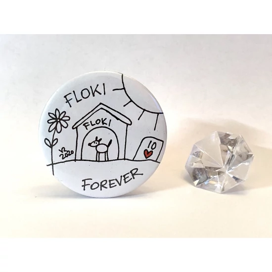 Hűtőmágnes: Floki forever!