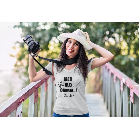 Női póló - Megold-OMMM...! - M méret