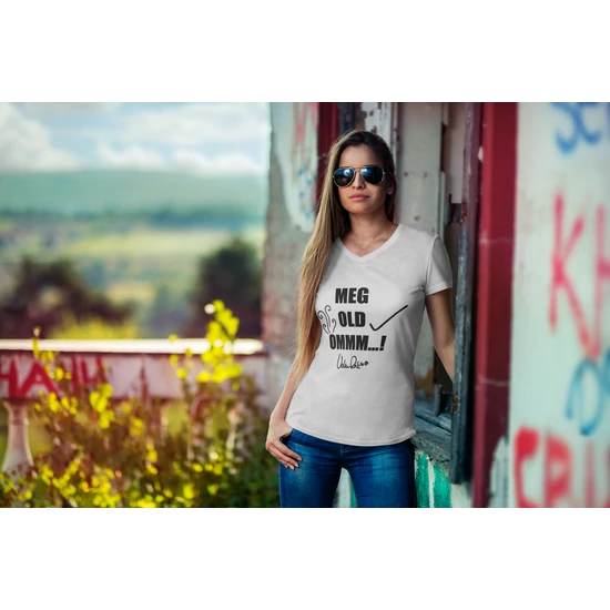 Női póló - Megold-OMMM...!