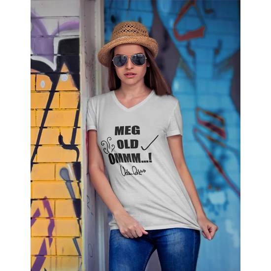 Női póló - Megold-OMMM...! - L méret