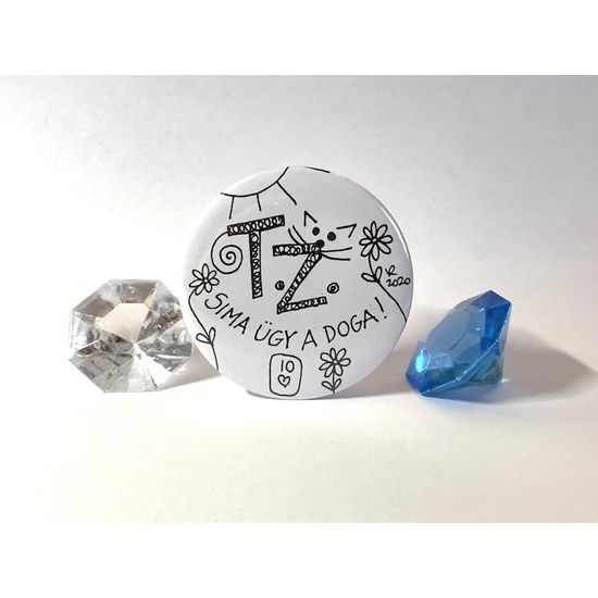 Kitűző: Sima ügy a doga!